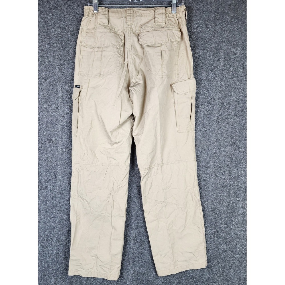 CQR Pants Mens 32x32 Ripstop Tactical Tan Cargo Outdoor EUC